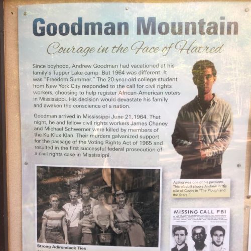 Goodman Mountain Sign Board
