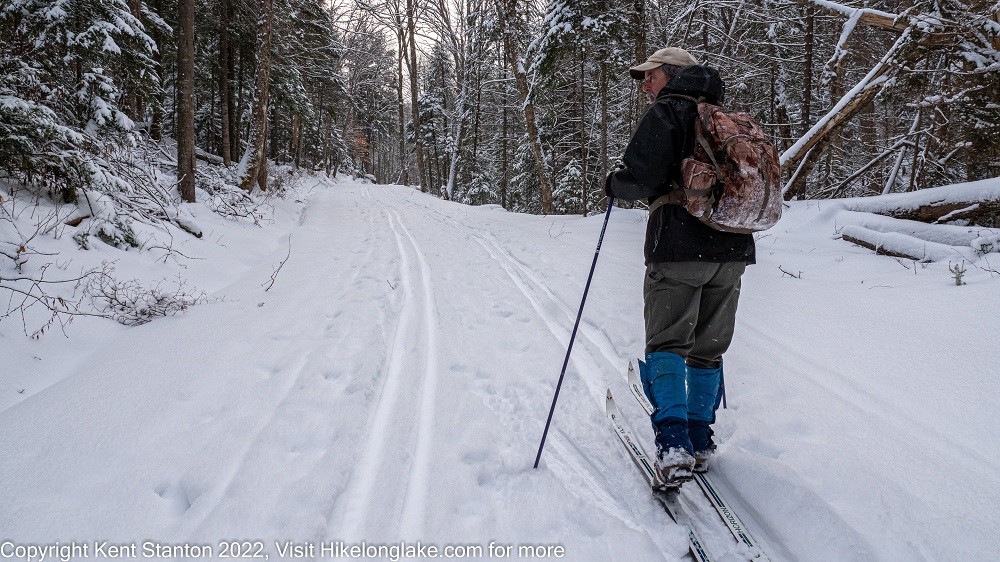 The Great Camp is one of the most popular destinations for cross-country skiing in the central Adirondacks